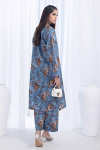 2 Piece Printed Khaddar Unstitched Suit CWT-32007