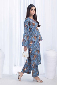 2 Piece Printed Khaddar Unstitched Suit CWT-32007
