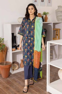 3 Piece Printed Lawn Unstitched Suit CL-32502