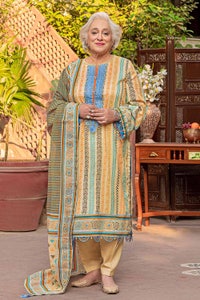 3 Piece Lawn Unstitched Embroidered Suit CL-32129
