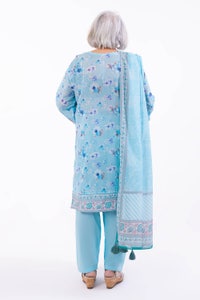 3 Piece Unstitched Printed Lawn Suit CL-52128 B