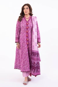 3 Piece Unstitched Printed Lawn Suit CL-52372 A