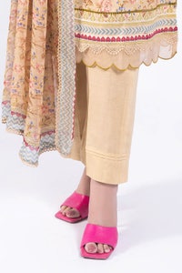 3 Piece Unstitched Printed Chiffon Dupatta BM-52006