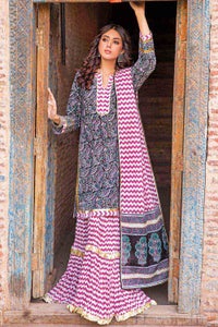 3 Piece Lawn Unstitched Printed Suit CL-32234 B