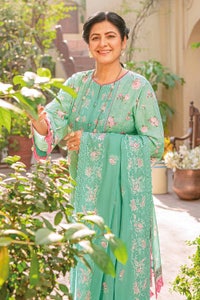 3 Piece Lawn Unstitched Embroidered Suit DM-32006