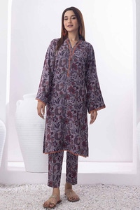 2 Piece Printed Dhanak Unstitched Suit WNST-32085