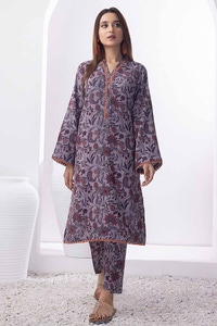 2 Piece Printed Dhanak Unstitched Suit WNST-32085