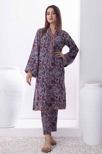 2 Piece Printed Dhanak Unstitched Suit WNST-32085
