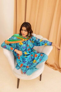 3 Piece Printed Cambric Unstitched Suit with Lawn Dupatta CBN-32021
