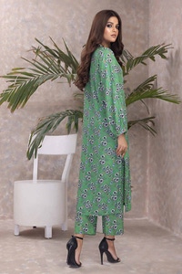 2 Piece Printed Karandi Unstitched Suit WNST-32068
