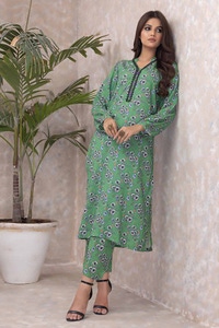 2 Piece Printed Karandi Unstitched Suit WNST-32068