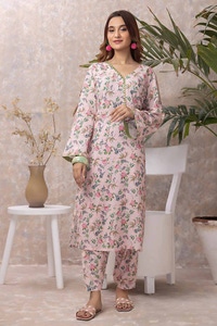 2 Piece Printed Karandi Unstitched Suit WNST-32064