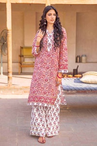 2 Piece Lawn Unstitched Printed Shirt Trousers Suit TL-32026 B