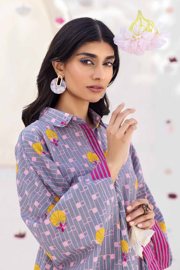 2 Piece Printed Cambric Unstitched Suit TCN-32007