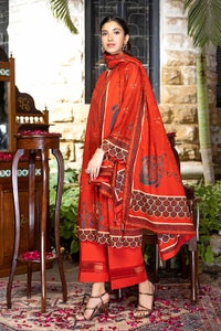 3 Piece Lawn Unstitched Digital Printed Suit CL-32252