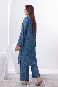 2 Piece Printed Karandi Unstitched Suit WNST-32065