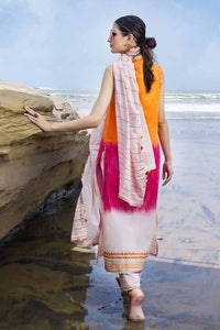 3 Piece Embroidered Jacquard Unstitched Suit MJ-32070
