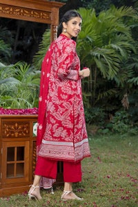 3 Piece Lawn Unstitched Printed Suit CL-32226