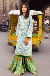 2 Piece Lawn Unstitched Printed Shirt Trousers Suit TL-32028 A