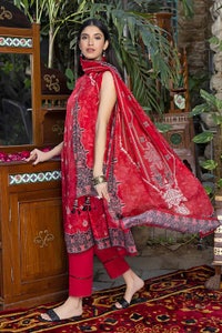 3 Piece Lawn Unstitched Printed Suit CL-32263