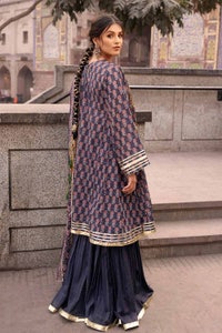 3 Piece Lawn Unstitched Foil Printed Suit CL-32445 B