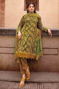 3 Piece Lawn Unstitched Printed Suit CL-32449 A
