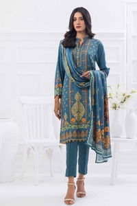 3 Piece Printed Cotail Unstitched Suit WNS-32179 A