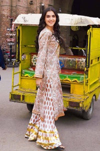 2 Piece Lawn Unstitched Printed Shirt Trousers Suit TL-32025 B