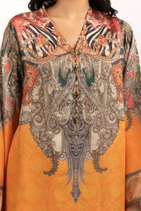 Shamoz Silk Embellished Shirt GLM-23-34