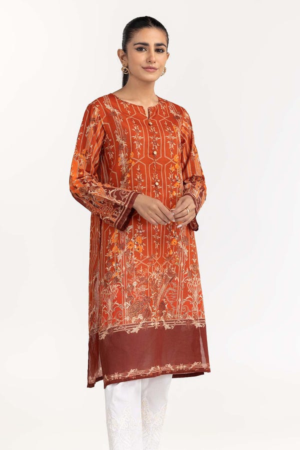 Digital Printed Cambric Shirt GLS-22-268