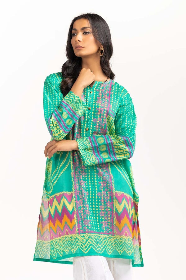 Digital Printed Cambric Shirt GLS-23-183
