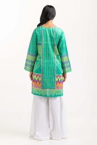 Digital Printed Cambric Shirt GLS-23-183