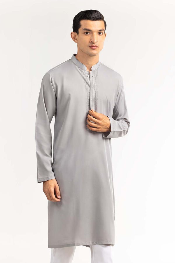 Grey Styling Kurta KS-913