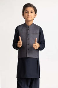 Grey Styling Waist Coat KWC-PD24-004