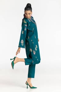 Cambric Block Printed Co-Ord Set IPST-44119