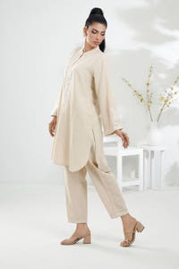 Khaddar Embroidered Co-Ord Set IPST-44145