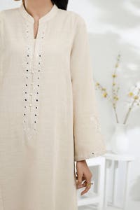 Khaddar Embroidered Co-Ord Set IPST-44145