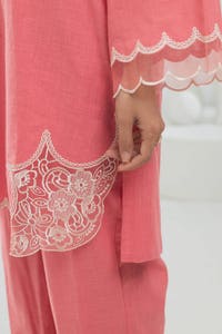 Irish Embroidered Co-Ord Set IPST-44160
