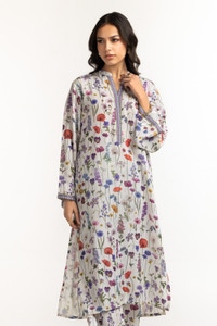Leno Dobby Texture Printed Co-Ord Set IPST-44527