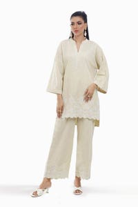 Irish Embroidered Co-Ord Set IPST-44153