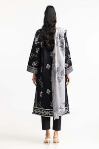 3 Piece Khaddar Embroidered Suit IUSTKSD-297