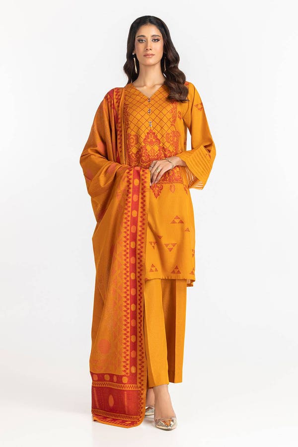 3 Piece Jacquard Suit IUSTKSD-350