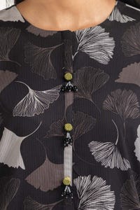 3 Piece Corduroy Embroidered Suit IUSTKSD-358