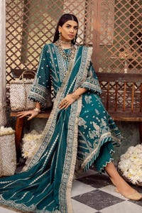 3 Piece Jacquard Unstitched Suit with Jacquard Dupatta JD-32027