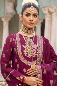 3 Piece Jacquard Unstitched Suit with Jacquard Dupatta JD-32028