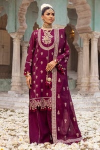 3 Piece Jacquard Unstitched Suit with Jacquard Dupatta JD-32028
