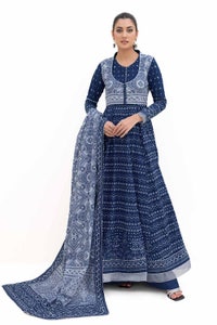 3 Piece Unstitched Printed Light Khaddar Suit K-42005 L