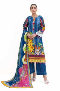3 Piece Unstitched Printed Light Khaddar Suit K-42006 L