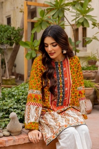 Cambric Printed Tunic KJ-43100