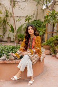 Cambric Printed Tunic KJ-43100